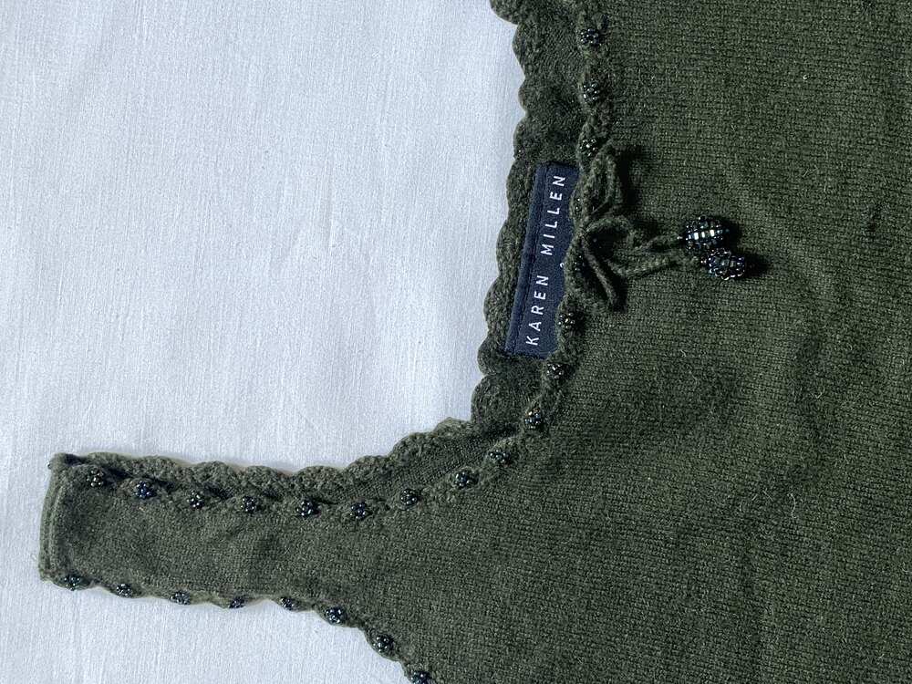 Vintage Karen Millen Cashmere Top