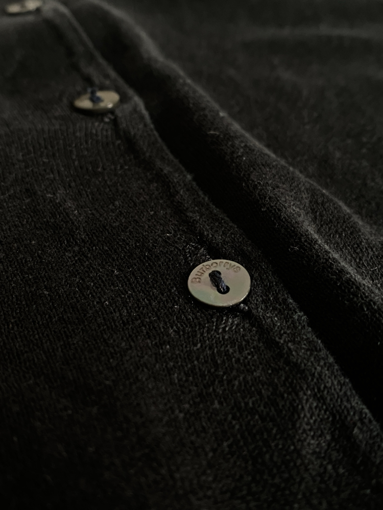Vintage Burberrys Pearly Buttoned Top