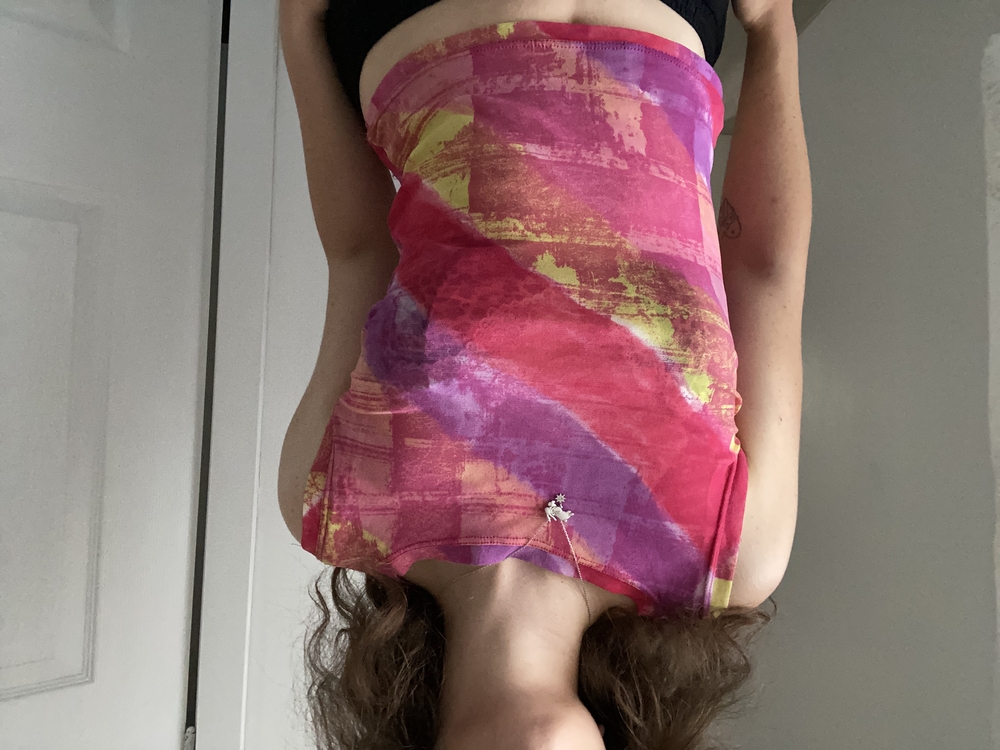 Vintage Versace Jeans Couture Transparan Top 