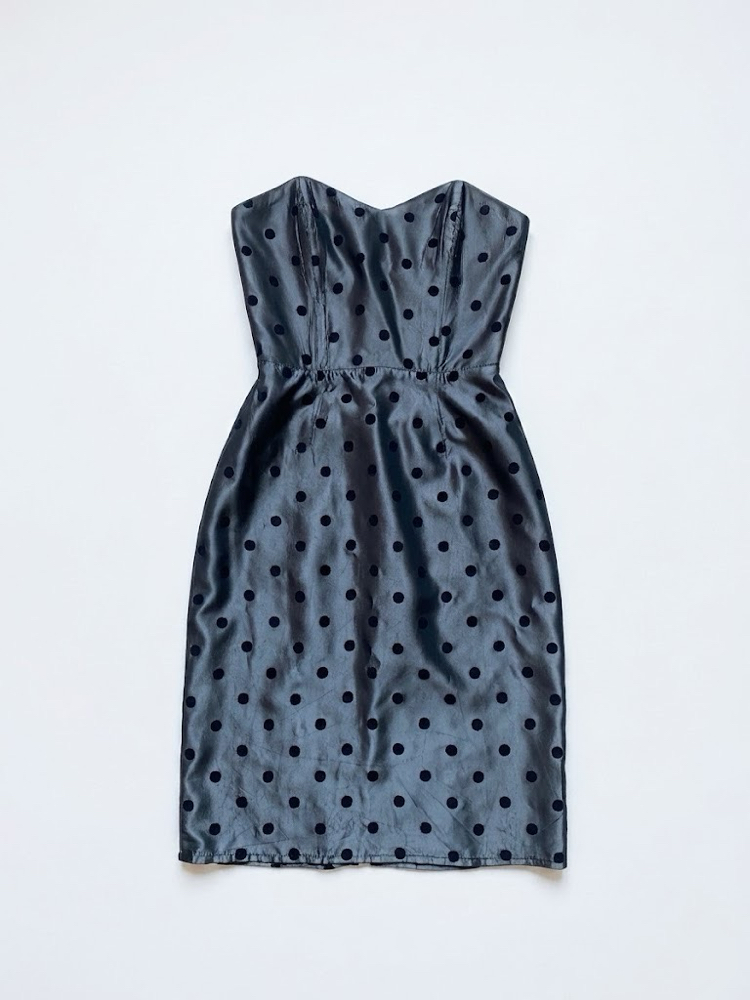 Vintage Etam Polka Dot Dress