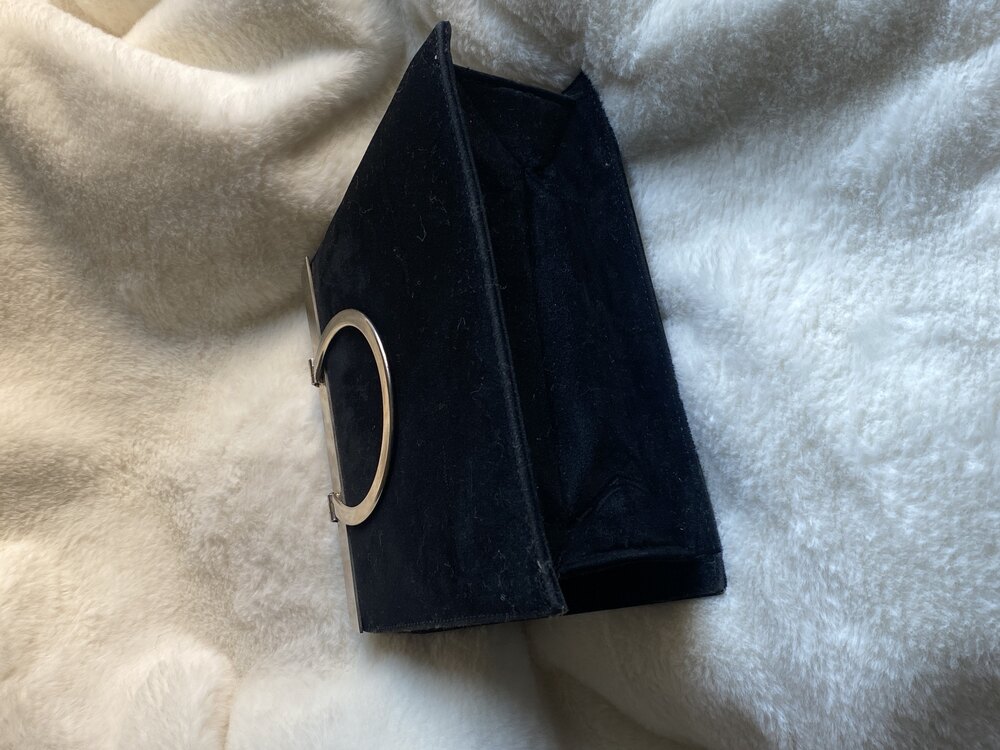 Vintage Fratelli Rossetti Velvet Bag