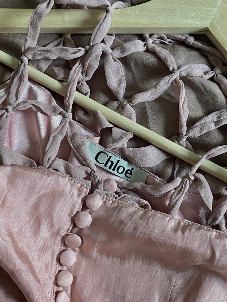 Vintage Chloé ‘80s-90s Silk Dress
