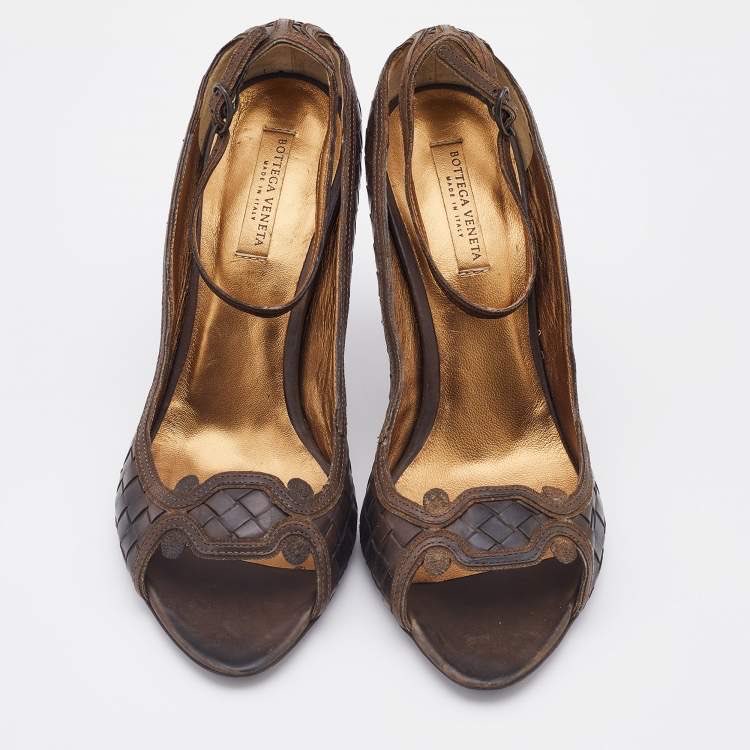 Vintage Bottega Veneta Fall 2006 Runway Heels *RARE