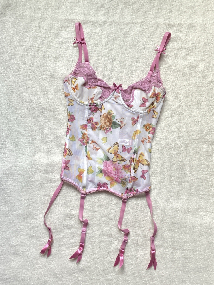 Vintage Loliten Butterfly Bustier
