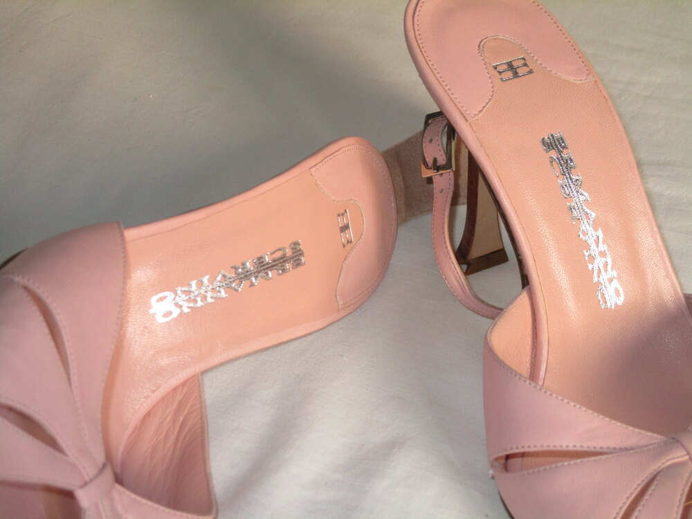Vintage Ermanno Scervino Leather Heels