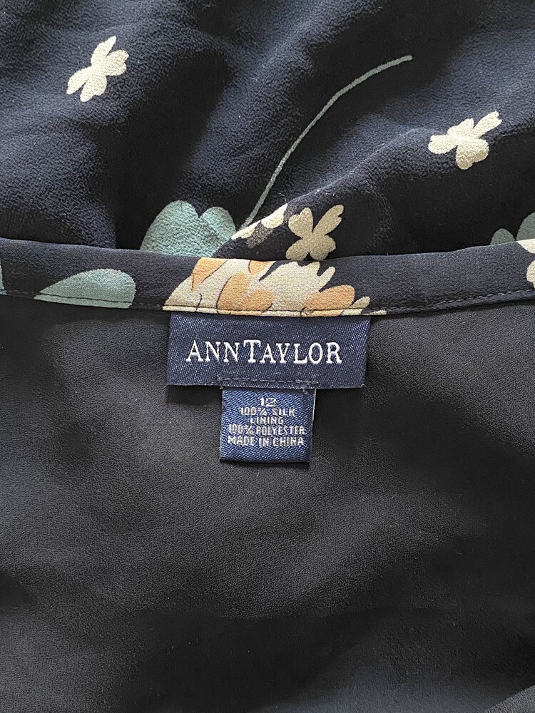 Vintage Ann Taylor Floral Skirt