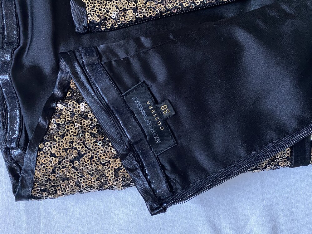 Vintage Adolfo Dominguez Sequin Bustier