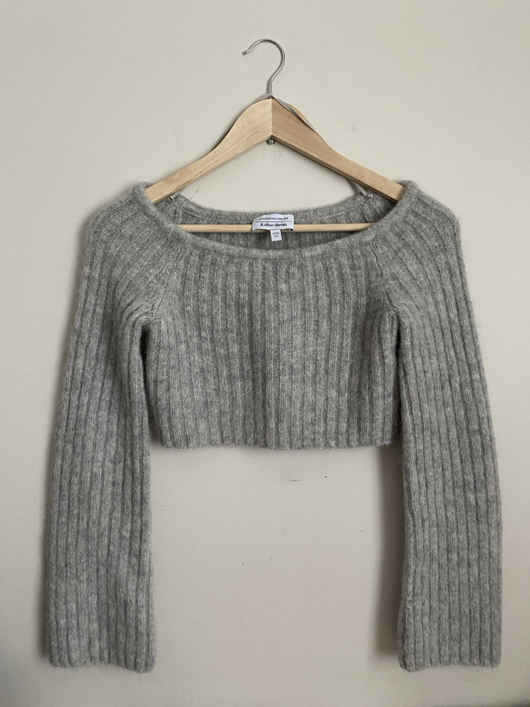 & Other Stories Stockholm Atelier Alpaca Wool Crop Knitwear