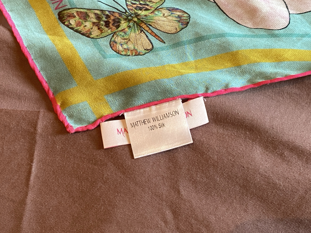 Vintage Matthew Williamson Silk Scarf