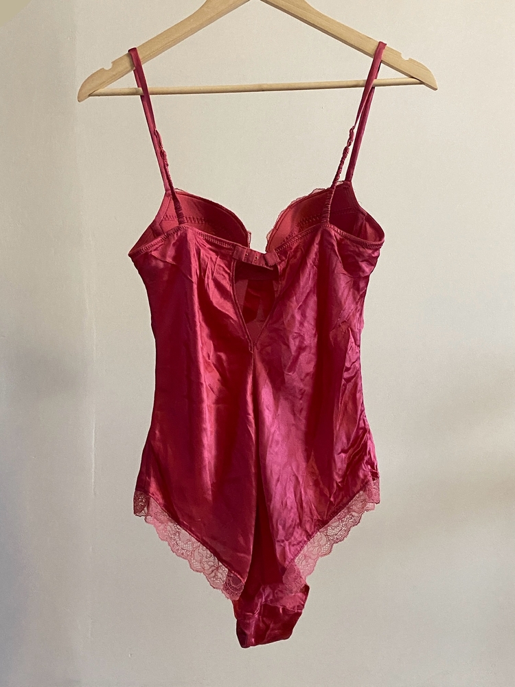 Vintage Victoria’s Secret Silk Bustier