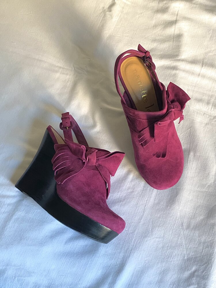 Vintage Nanette Lepore Wedge Heels