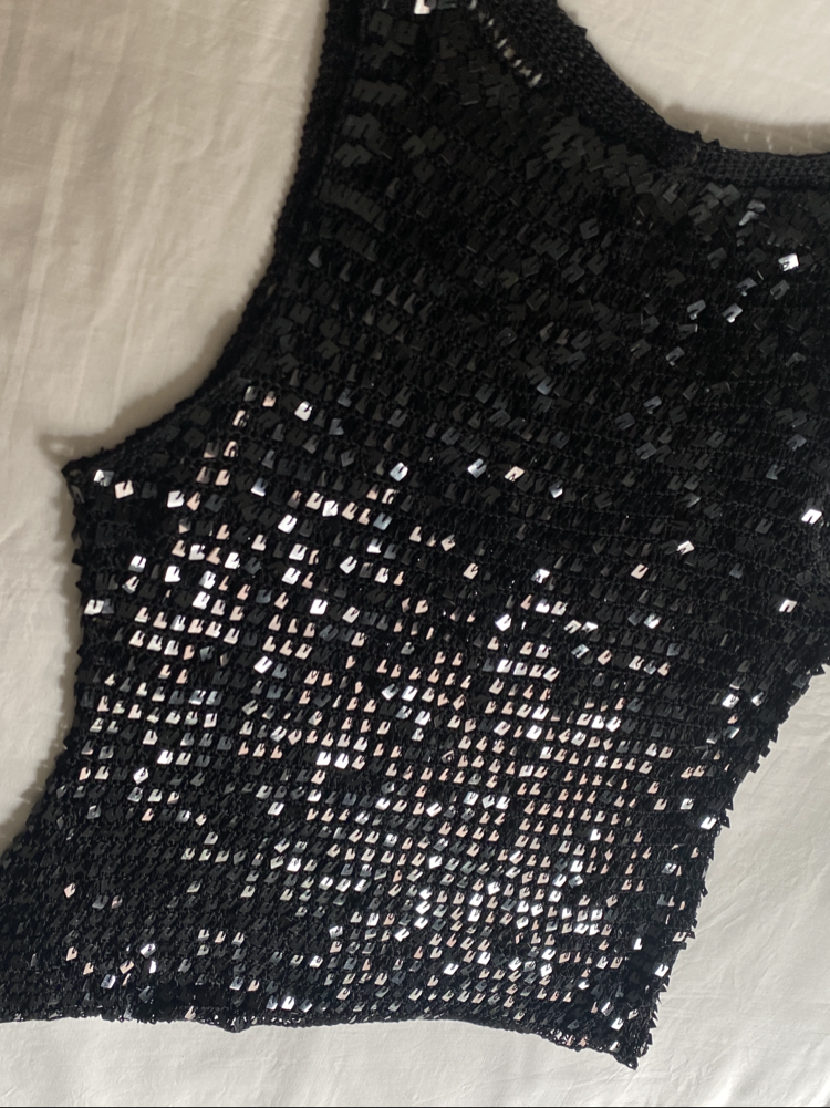Vintage Sequin Top