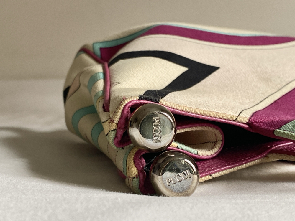 Vintage Emilio Pucci Canvas Handbag
