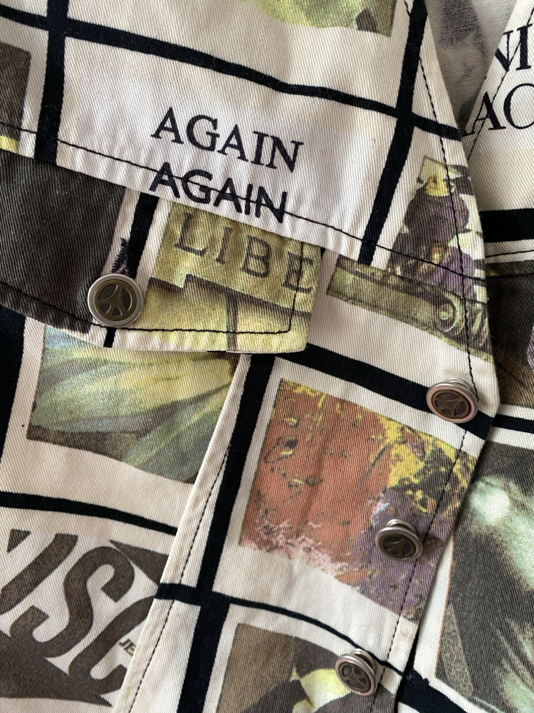 Vintage ‘90s Moschino Jeans Polaroid Print Vest