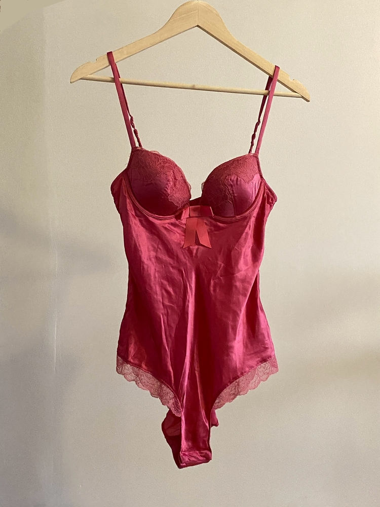 Vintage Victoria’s Secret Silk Bustier