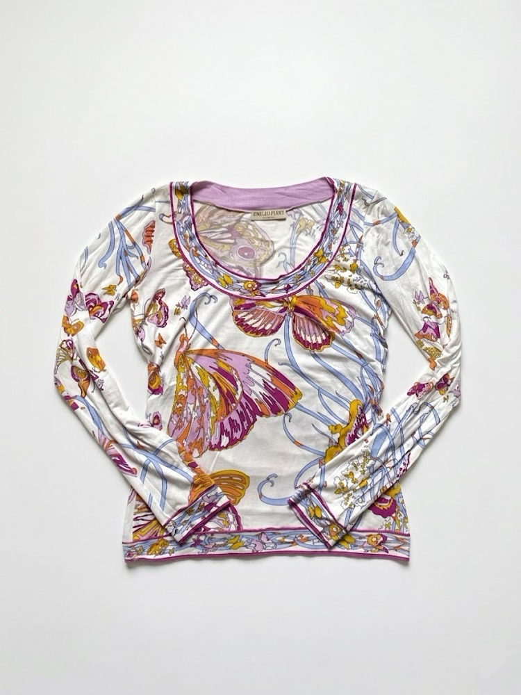 Vintage Emilio Pucci Butterfly Top
