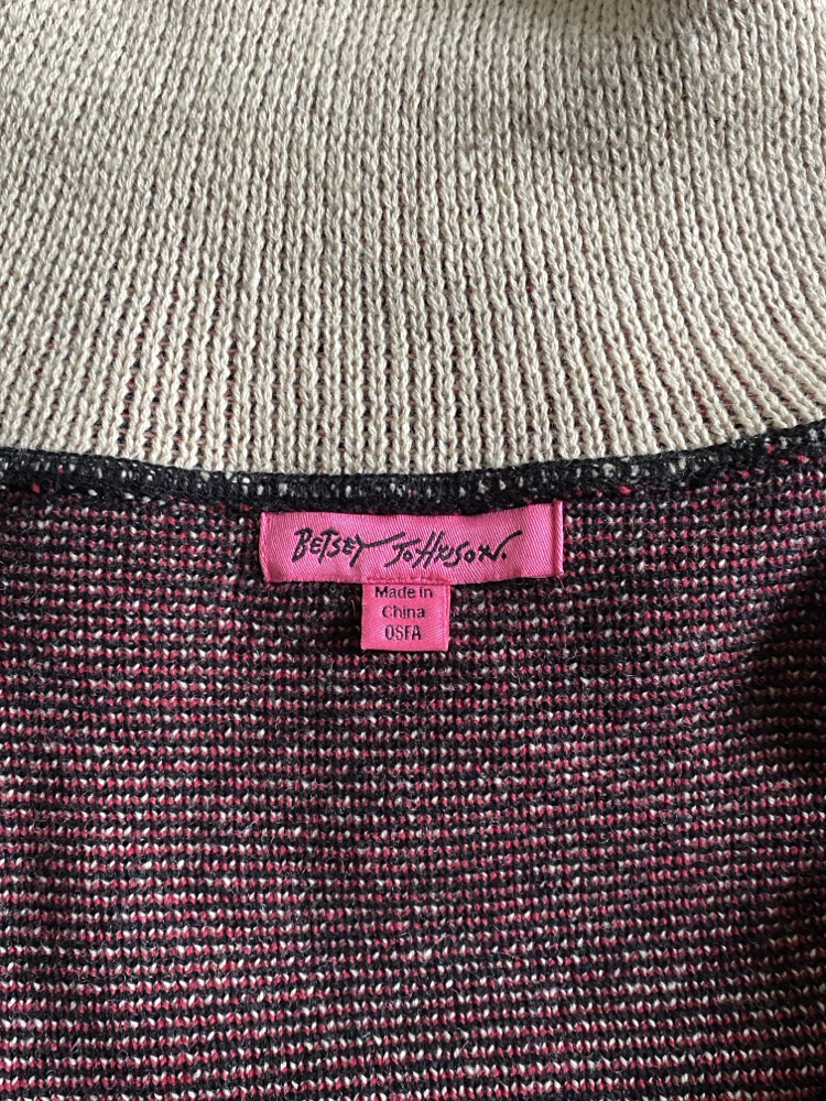 Vintage Betsey Johnson Poncho