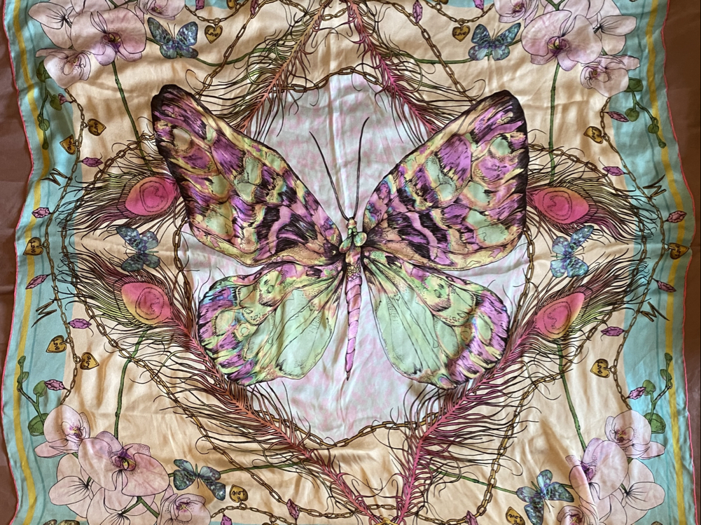 Vintage Matthew Williamson Silk Scarf