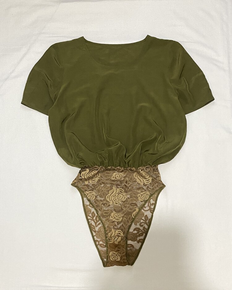 Vintage La Perla Body Blouse