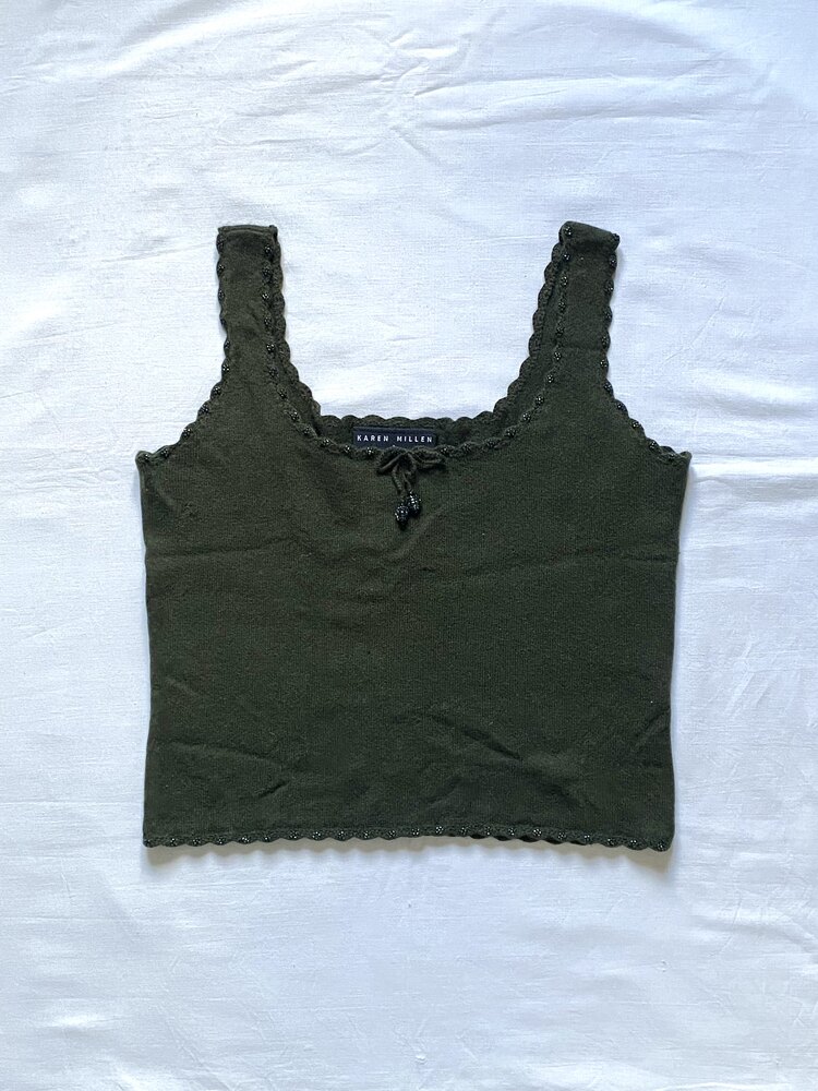 Vintage Karen Millen Cashmere Top