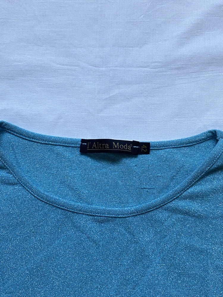 Vintage Italy Shimmery Top