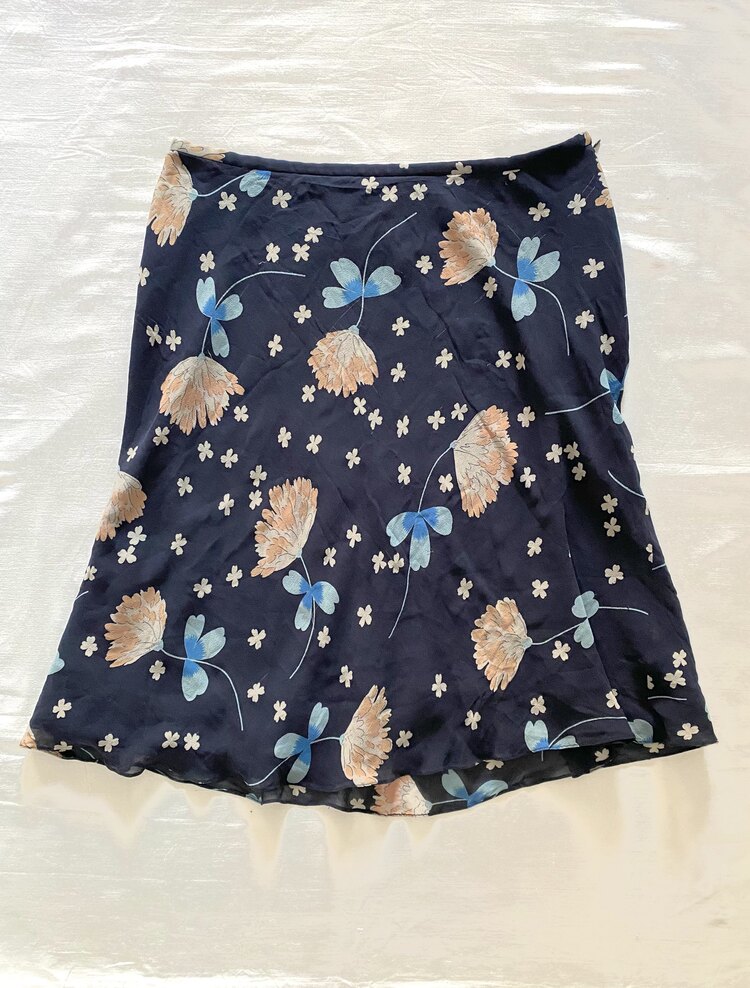 Vintage Ann Taylor Floral Skirt