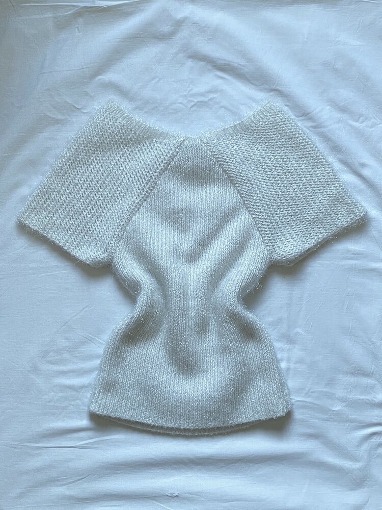 Vintage Swan Shimmery Knitwear