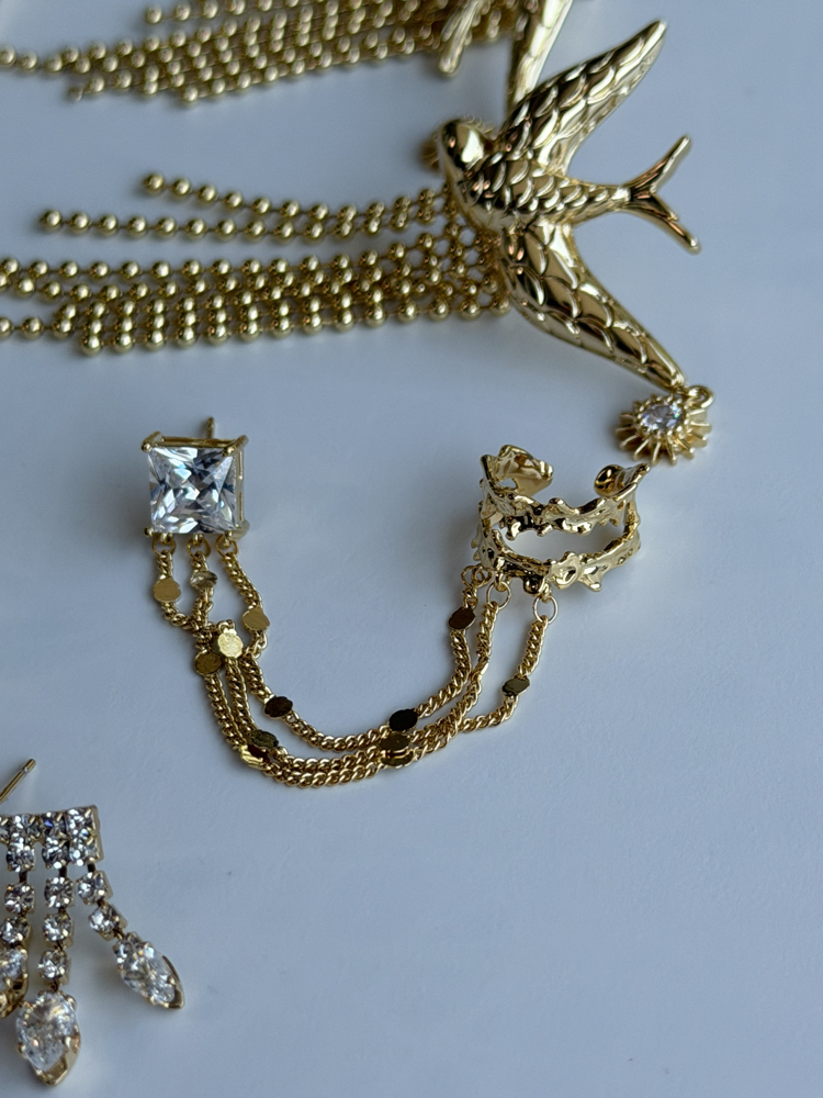 Küpe model earcuff✨