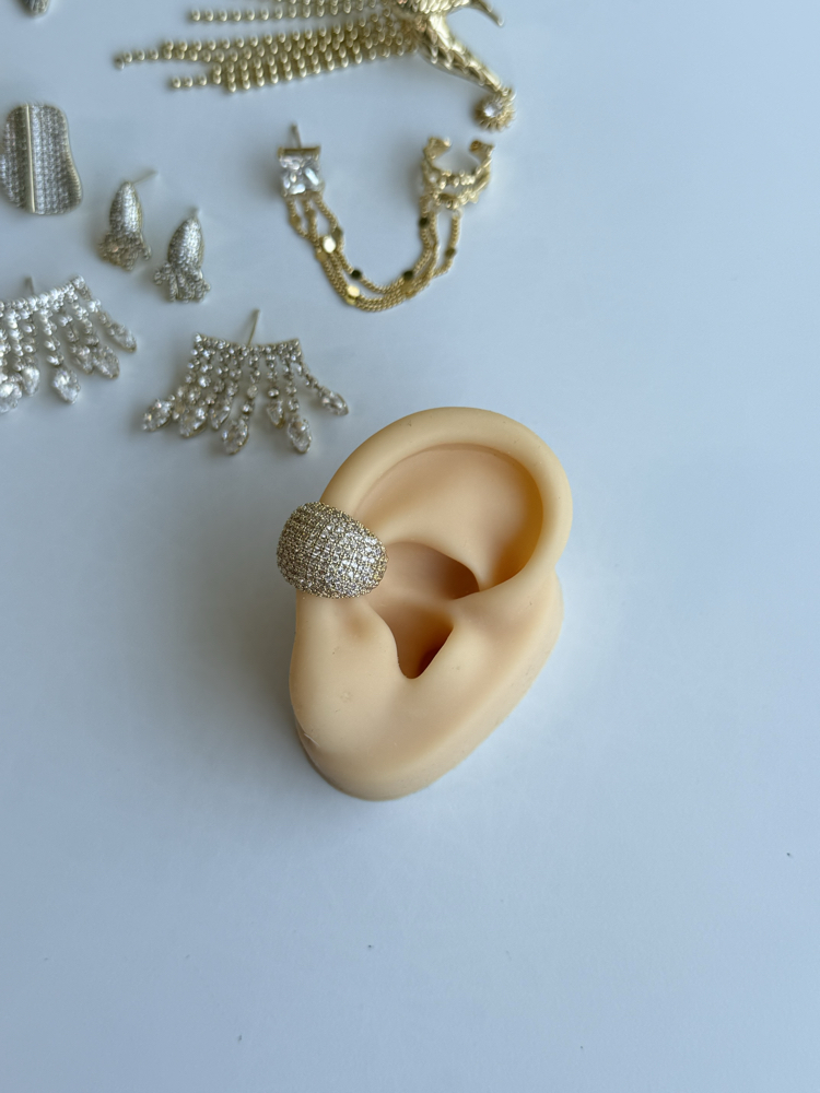 Kalın taşlı earcuff ✨