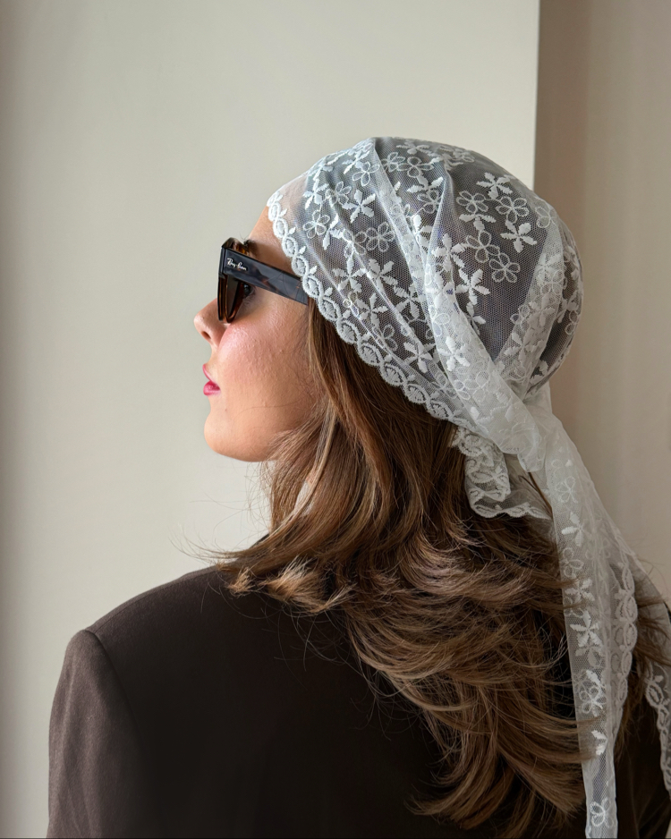 Mini çiçek bandana&şal