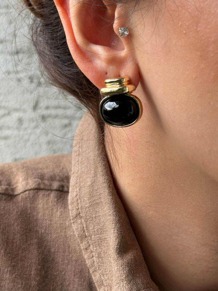 Mini oval küpe✨