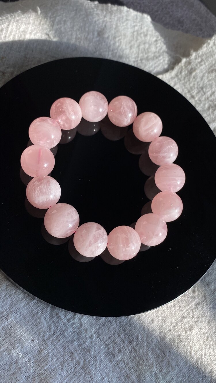 Madagaskar Pembe Kuvars 16mm