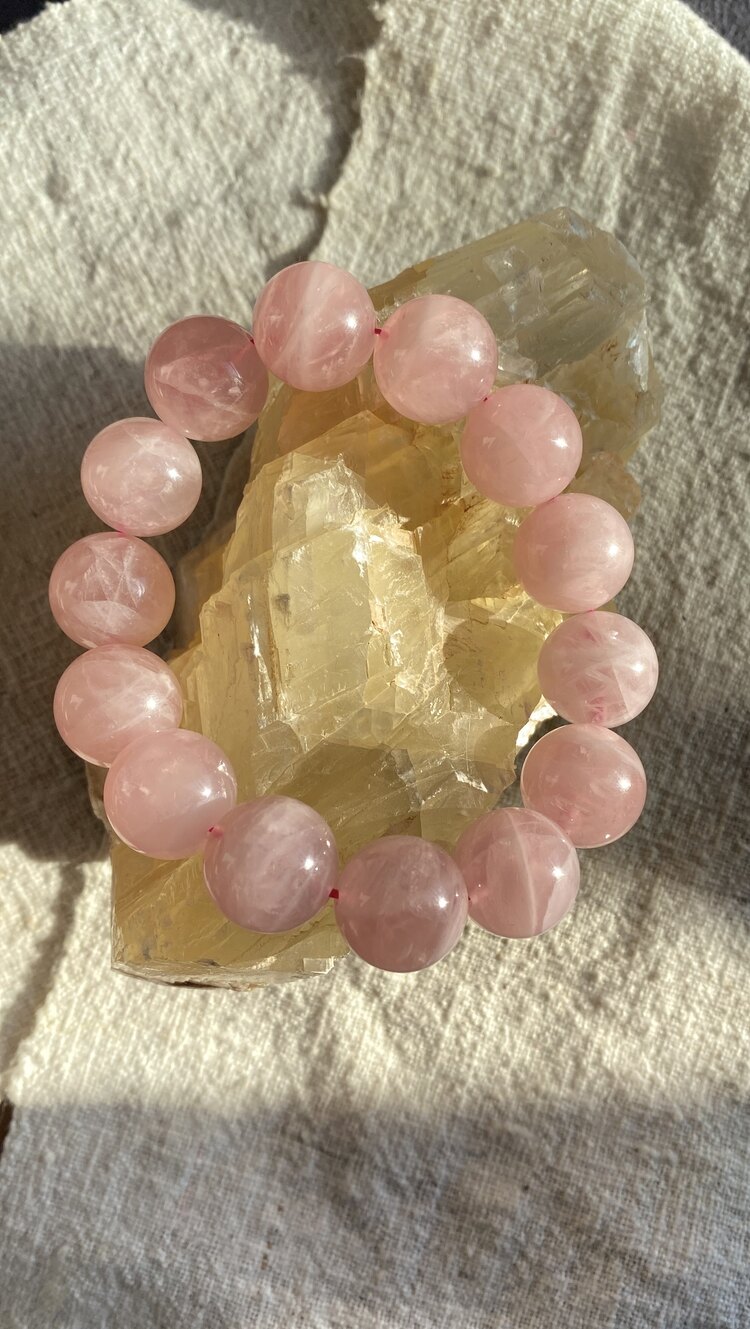 Madagaskar Pembe Kuvars 16mm