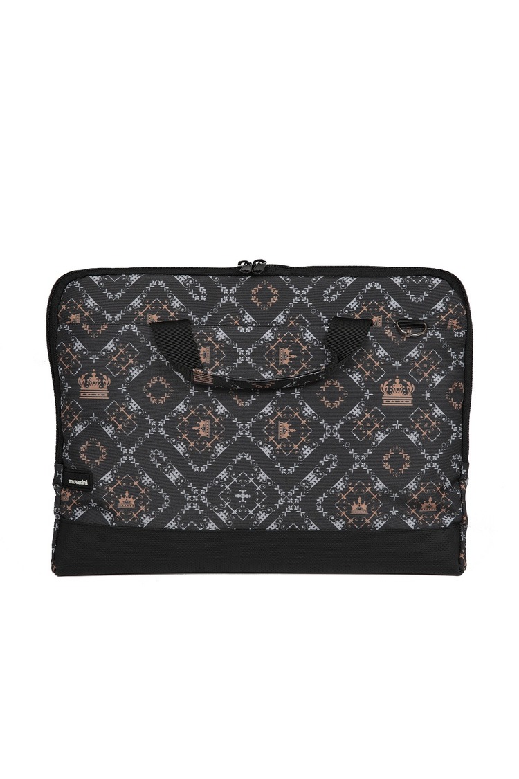 Moserini 15.6''-16" Taban Korumalı, Omuz Askılı, Desenli Laptop Macbook Çantası
