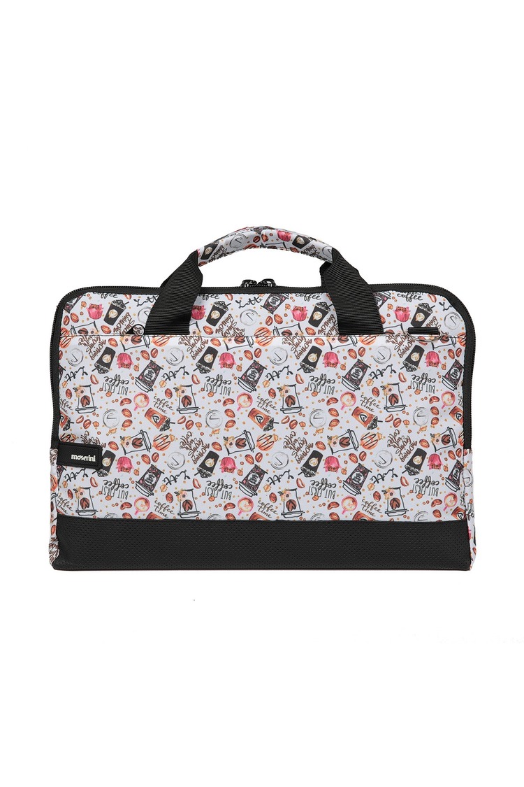 Moserini 13''-14.2'' Taban Korumalı, Omuz Askılı Desenli Macbook Laptop Çantası