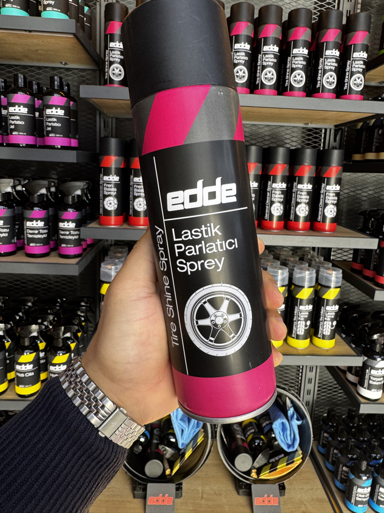 EDDE LASTIK PARLATMA SPREYİ