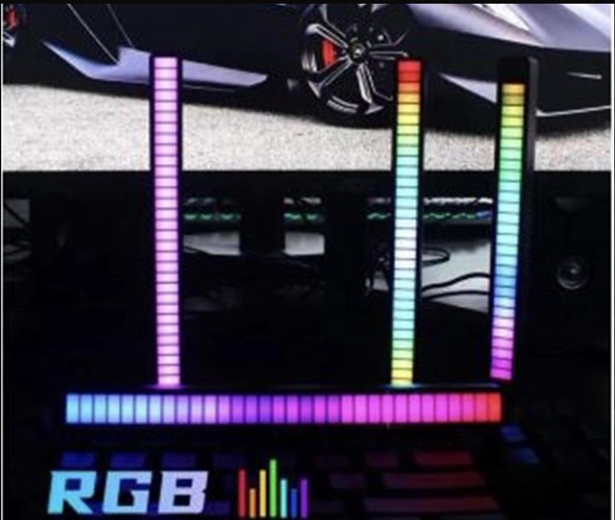 Rgb sese duyarlı ekolayzer