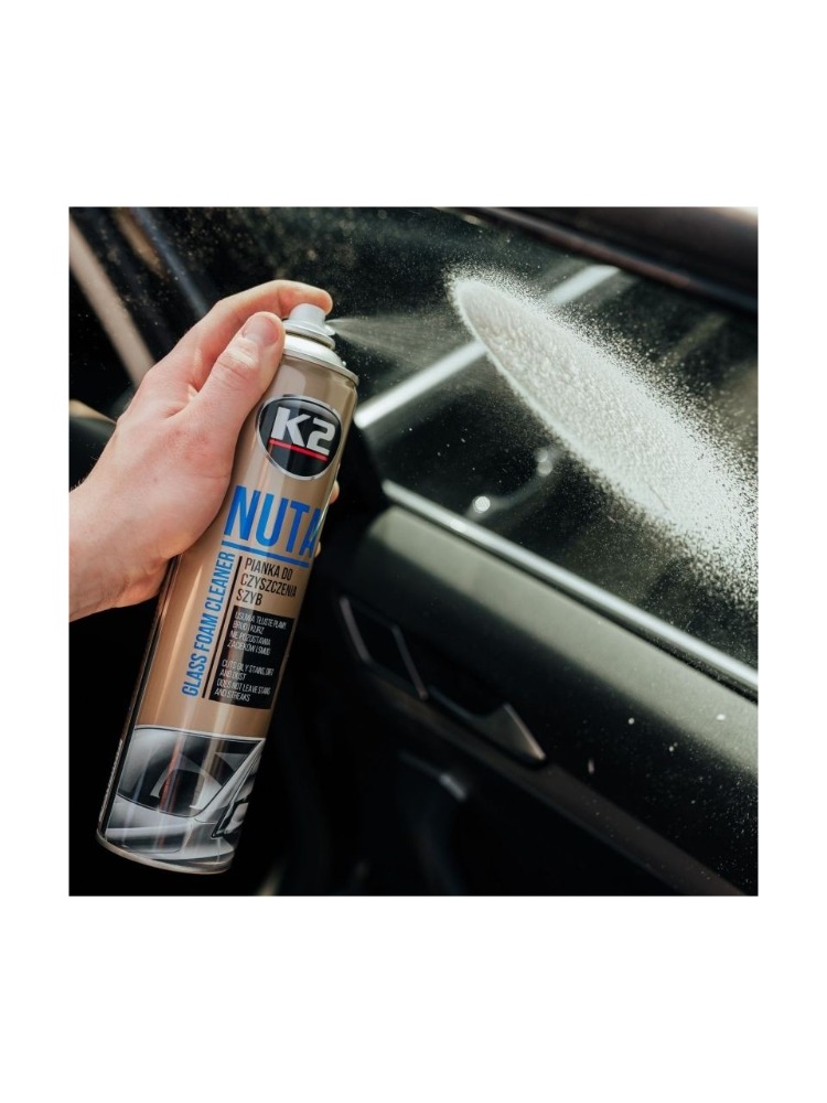 K2 PRO Nuta Cam Temizleme Köpüğü 600 ml Pürüzsüz Yüzeyler İçin Etkili Temizlik Sağlar