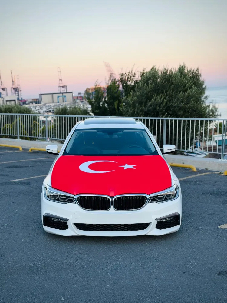 Türk Bayraklı Araç Kaput Bayrağı ( Her Araca Uyumlu )