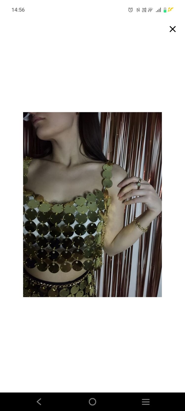 GOLD CROP PULLU BÜSTİYER 