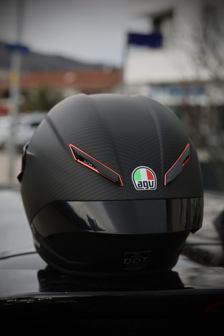 AGV PİSTA GP RR MAT CARBON RED