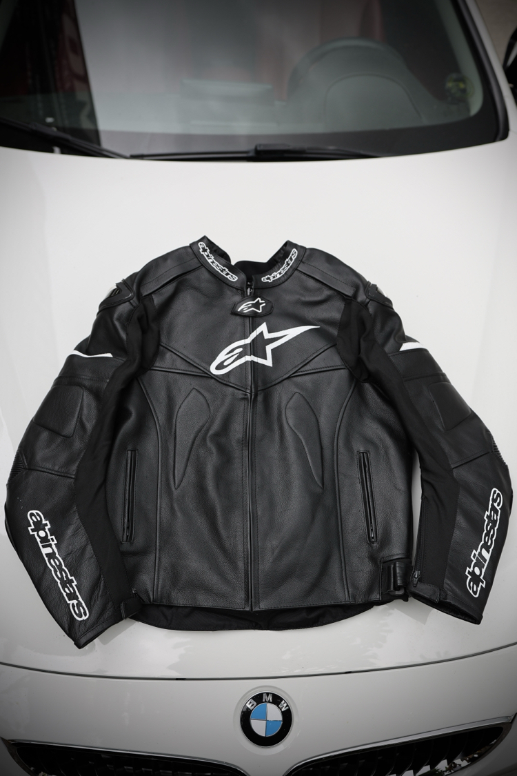 Alpinestars Hörgüçlü Deri Racing Mont 