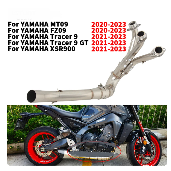 YAMAHA MT09 HEADERS 2020 MODEL VE SONRASI - GEN3 ALT EGZOS