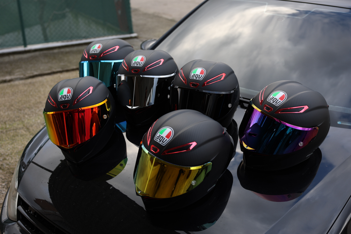 AGV PİSTA GP RR MAT CARBON RED