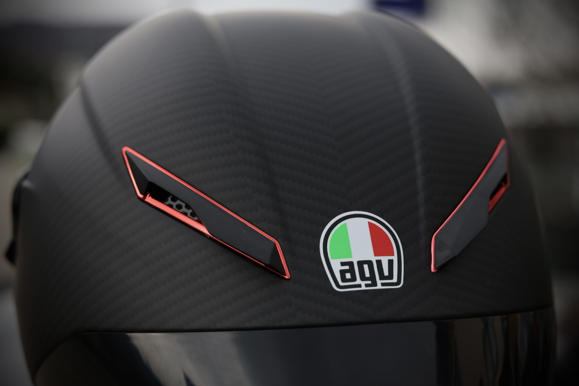 AGV PİSTA GP RR MAT CARBON RED