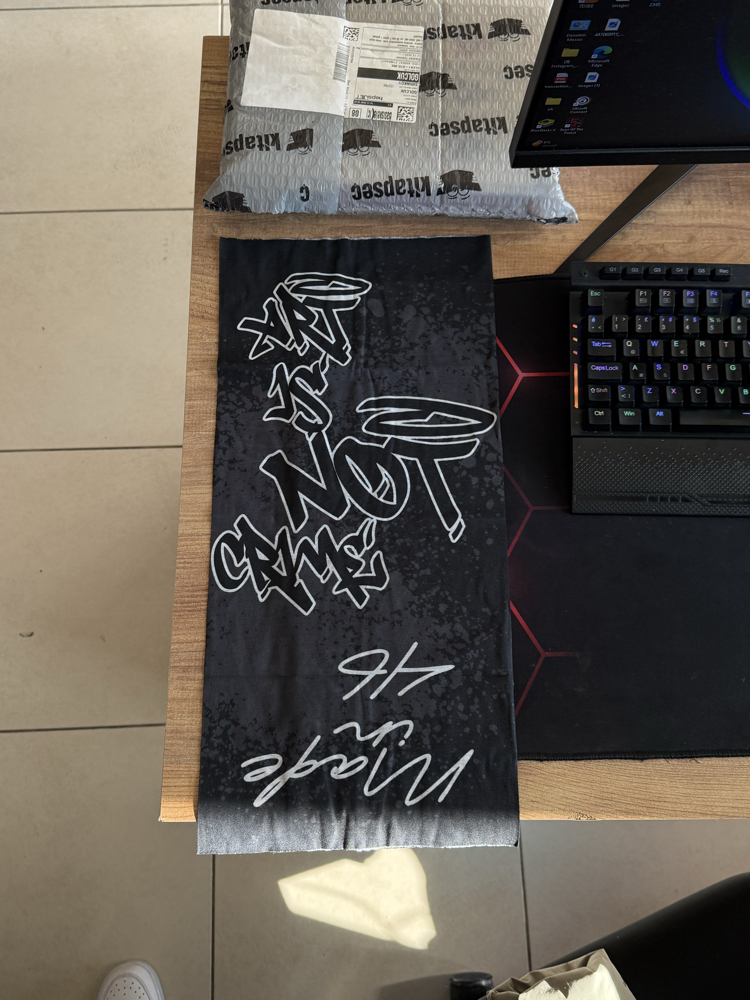 Art Not is Crime Made in 46 Özel Seri Buff