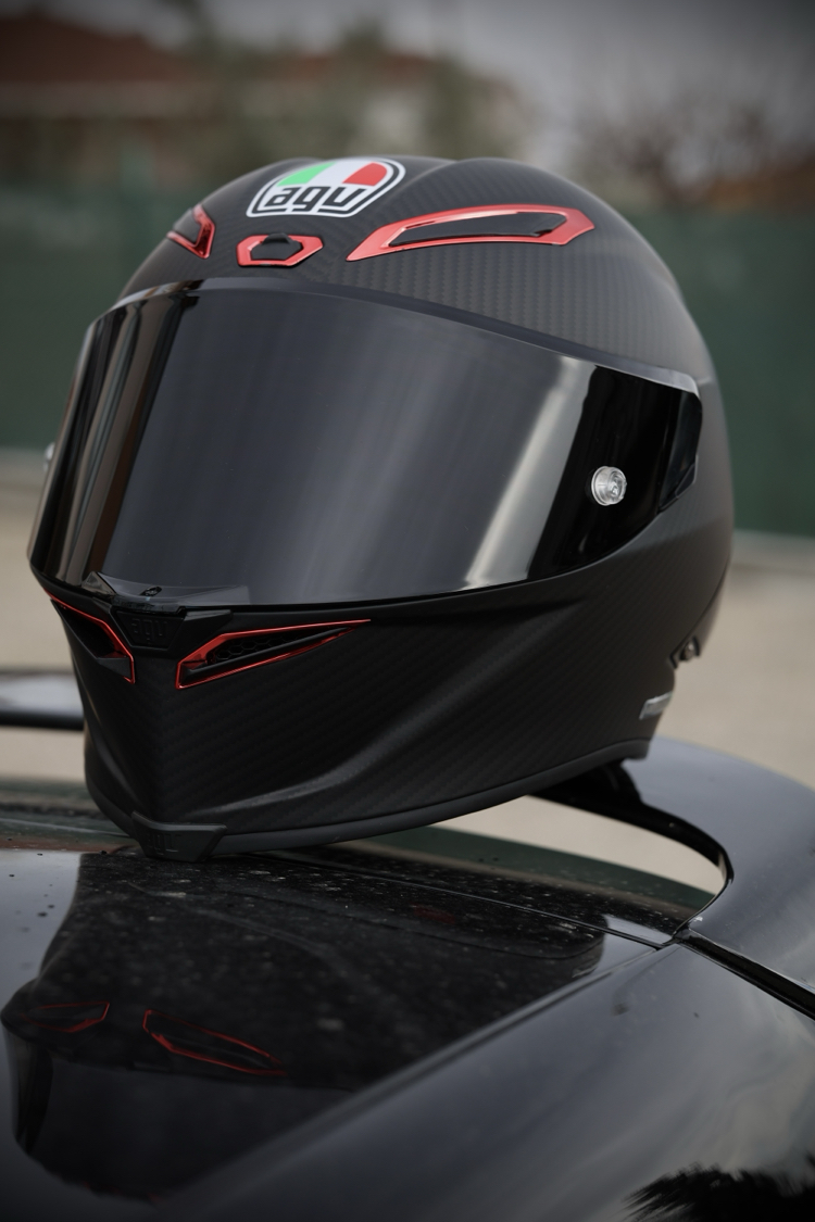 AGV PİSTA GP RR MAT CARBON RED