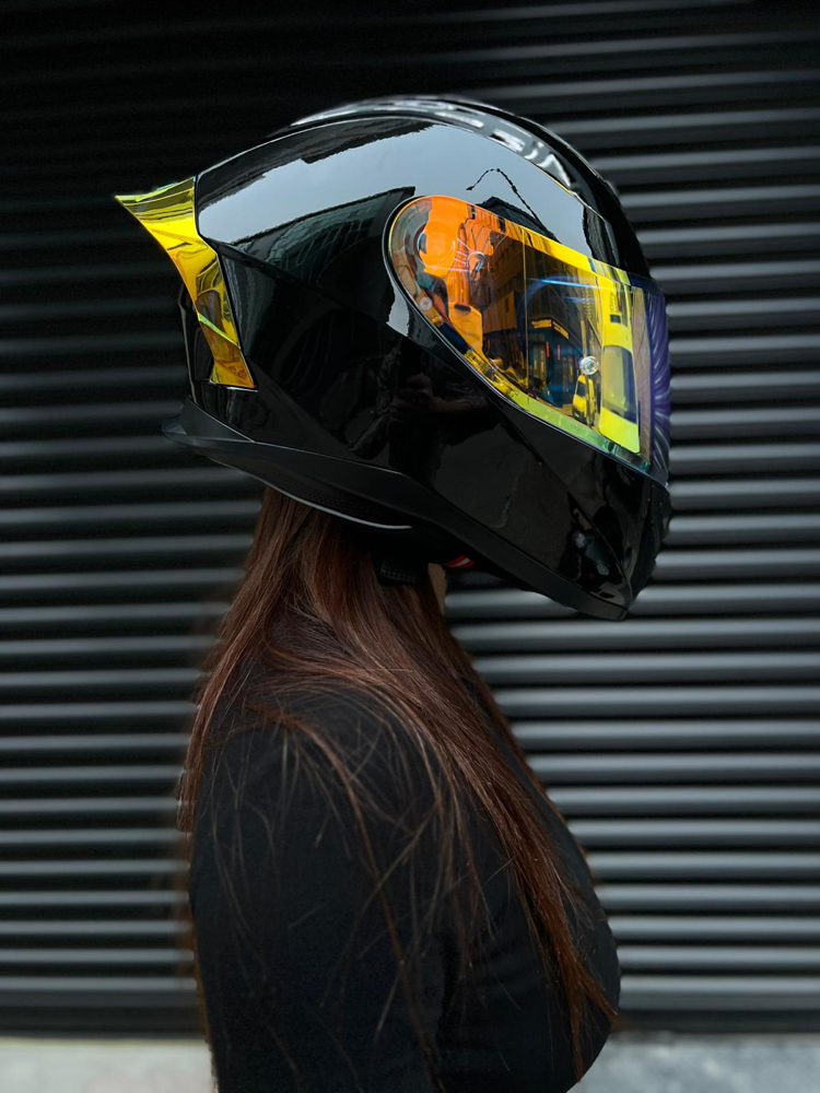 Rivox R1 Gloss Black Revo Güneş Gözlüklü ! Buff Hediyeli