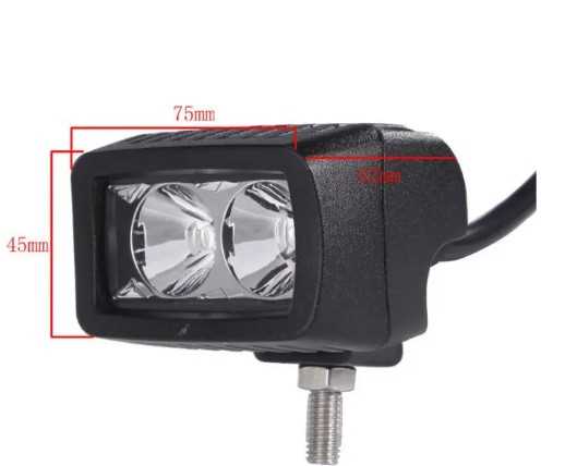 Knmaster Binary 20W Motosiklet/ Off Road Led Sis Farı
