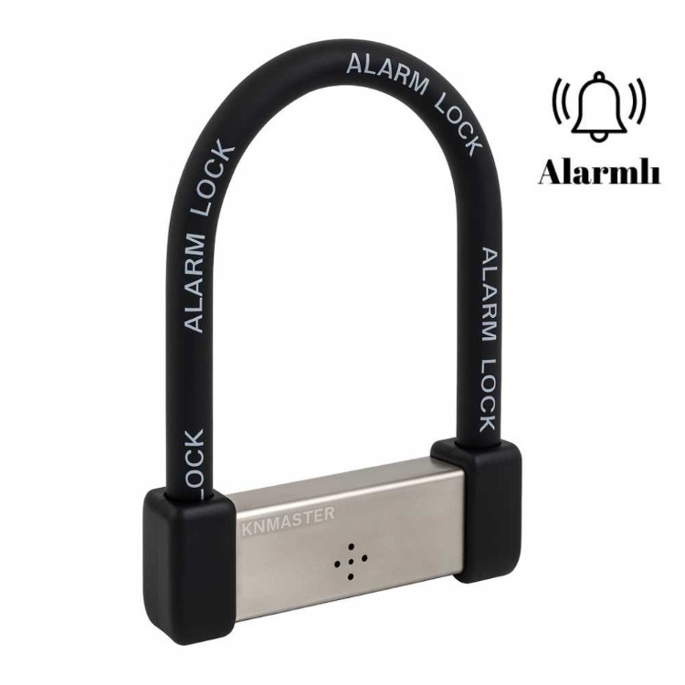 KNMASTER UL100A Alarmlı U Kilit